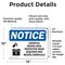 Signmission 10 in Height, 14 in Width, Vinyl Decal, Rectangle OS-2PACK-NS-D-1014-L-10561 - alternate 2
